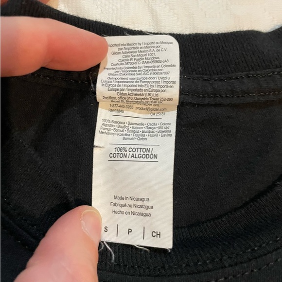 Lil Peep Rapper Hip Hop Artist Short Sleeve T-Shirt Black Sz Small Women’s Tee - Picture 4 of 7